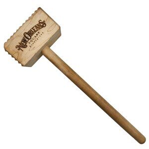 Disneyland New Orleans Square Meat Tenderizer Mallet Wood Kitchen Tool Barbecue